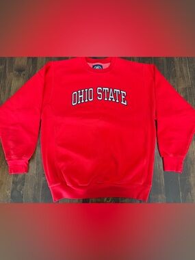 Steve & Barry's Red Ohio State Sweatshirt